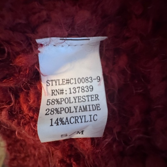 Altar’d State soft fuzzy Women's Sweater. 3/4 sleeve. Size S/M VGUC - Picture 6 of 10